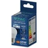 V-tac 6,5W LED lemputė, E27, G45, 3000K, 180°, CREE LED chip