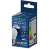 6,5W LED lemputė, E27, G45, 4000K, 180°, CREE LED chip