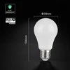 V-tac 8,5W LED lemputė, E27, A60, 4000K, 200°, CREE LED chip