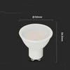 V-tac 10W LED lemputė, GU10, 100°, 6500K, CREE LED chip