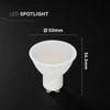 Żarówka LED V-TAC GU10 10W 100st (pakuotė. 3 vnt.) VT-271 6500K 1000lm