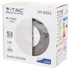 Samsung 11W LED lemputė V-TAC, UFO, 3000K, E27, balta