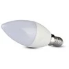 4.5W LED lemputė, žvakės formos, E14, termoplastikas, 4000K, SAMSUNG LED chip