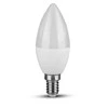 4.5W LED lemputė, žvakės formos, E14, termoplastikas, 4000K, SAMSUNG LED chip