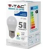 4.5W LED lemputė, G45, E27, termoplastikas, 6400K, SAMSUNG LED chip