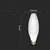 60W LED lemputė, E40, balta, 6500K, SAMSUNG LED chip
