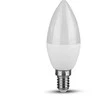 7W LED lemputė V-TAC, E14, žvakės formos, 3000K (šiltai balta), SAMSUNG LED chip
