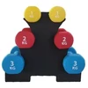 12 KG neopreno hantelis su laikikliu