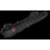 19 colių ilgio maitinimo lizdas 230 V - 9 lizdai (IEC320 C13), su LED jungikliu, 1,8 m laidu CEE 7/7 ALANTEC