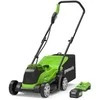 24V Vejapjovė 33 cm GREENWORKS GD24LM33K4 - Rinkinys kroviklis + akumulator 4Ah - 2516107UB