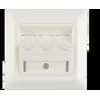 3xRJ45 įleidžiamas adapteris su ALANTEC apsaugos nuo dulkių