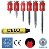 938800XHA BETONINĖS VINYS XHA PLIENINĖS HCR 38MM 800 vnt., skirtos FORCE ONE, 938800XHA, /800 vnt./, CNBOP, CELO