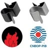 9411CC Kabelio spaustukas 10-11mm, sijos storis 1-4mm, 9411CC, /100 vnt./, CNBOP, CELO