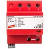 Dehn Viršįtampių ribotuvas B+C, 1+2 tipas 3P 12,5/37,5kA 1,5kV DEHNshield DSH B TNC 255 FM 941306