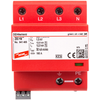 941405 Viršįtampių ribotuvas, 1+2 tipo, 4P, 12,5 kA/50 kA, 1,5 kV, DEHNshield TNS 255 FM 941405
