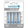 AA / R6 Ni-MH akumuliatoriai „everActive“ 2000mAh „Sidabrinis Line“ (4 vnt. dėžutė)