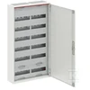 ABB Modulinė paviršinio montavimo hermetinė plieninė skirstomoji spinta ComfortLineCA 6x24 144M IP44 125A II klasė pilnos durelės N+PE Quick CA26V 2CPX