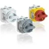 ABB Jungiklis korpuse 2P 400V AC22 20A korpuse IP67 plastikinė rankenėlė geltonai raudona ONE20M2Y 1SCA135533R1001