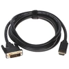 UNITEK C1271BK-2M dvikryptis kabelio adapteris HDMI – DVI 2m