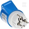 KAMEROS ADAPTERIO KIŠTUKAS 230V+1XGN.16/3 OPAL