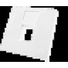 Adapteris 45x45 1xRJ45 (plokščias) ALANTEC