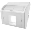 Adapteris 45x45 1xRJ45 (išgaubtas kampinis) ALANTEC