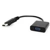 Adapteris GEMBIRD A-DPM-VGAF-02 (DisplayPort M - D-Sub (VGA) F; 0,15 m; juodos spalvos)