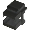 „Keystone“ tvirtinimo adapteris SC simplex / LC duplex adapteriui, juodas (100 vnt. pakuotėje) ALANTEC