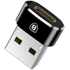 Adapteris USB Baseus CAAOTG-01 (USB typu C - USB ; spalva juoda)
