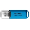 ADATA AC906-64G-RWB USB atmintinė 64 GB USB Type-A 2.0 Mėlyna, permatoma