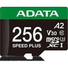 Adata Micro SD Speed Plus 256GB UHS1 U3 V30 A2 atminties kortelė 180/160 MB/s