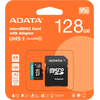 Adata Premier Pro 128 GB UHS1 U3 V30 A2 Micro SD atminties kortelė + adapteris