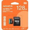 Adata Premier Pro 128 GB UHS1 U3 V30 A2 Micro SD atminties kortelė + adapteris
