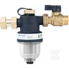 Afriso Kompaktiškas magnetinės taršos separatorius ADS 110, universalus G3 / 4 ", Kvs 5.2 m3 / h, su vožtuvu