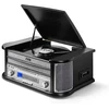 AKAI ATT-350CC - a record grotuvas with a CD and cassette grotuvas