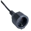 Akyga maitinimo kabelis Maitinimo adapteris AK-PC-13A CCA CEE 7/3 / IEC C14 1 m