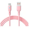AKYGA Cable USB AK-USB-61 USB A m / USB type C m ver. 2.0 18W 1m Rožinė Silicone