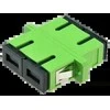 Alantec FOA-SCA-SMD fibre optic adapter SC/APC Juodas, Žalias 1 pc(s)