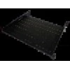 Serverio Lentyna - Alantec 19", 1U, 550 mm, Juoda