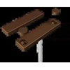 Alarmtech MC 740-PE-B Magnetinis nendrinis jungiklis