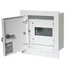 Alfako Metaliniai moduliniai skirstomieji įrenginiai, įleidžiami, 1x6 moduliai, Ral 9003 A-RW0 užraktas
