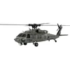 Amewi Amewi UH60 Juodas Hawk Marine CP Helikopter 6G/3D RTF 16+
