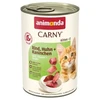 Animoda Drėgnas Kačių Maistas - ANIMONDA Carny Kitten su Jautiena, Vištiena, Triušiena - 400g
