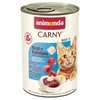 Animoda Kačių Maistas - ANIMONDA Carny Suaugusiųjų Jautiena su Menkių Žuvimi ir Petražolėmis 400g Be Grūdų