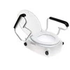 Toilet seat raiser with lid and armrests ANTAR AT51204
