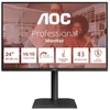 AOC E4 X24E4U monitorius komputerowy 61 cm (24") 1920 x 1200 px Full HD LED Juodas