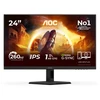 AOC G4 24G4ZRE monitorius komputerowy 60,5 cm (23.8") 1920 x 1080 px Full HD LED Juodas, Raudona