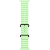 Apple 49 mm neoninis „Žalias“ vandenyno spalvos apyrankė – juodo titano apdaila