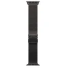 Apple Watch 49 mm juodas titaninis Milanese Loop dirželis – vidutinis – MK0G4ZM/A
