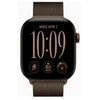 Išmanusis laikrodis Apple Watch seria 12 gps+cellular, koperta 42 mm su aliuminio w kolorze tamsiai ruda, bransoleta mediolańska w kolorze ciemnego brązu